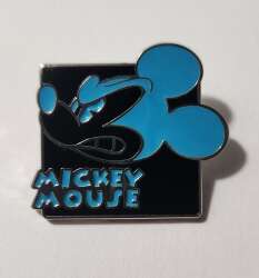 Mickey Pop-Art Expressions Mystery Pin Pouch Collection - Blue (Angry) - MLT