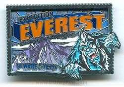 3948 - Expedition Everest - Beware of the Yeti Postcard alternate image