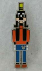 2019 Hidden Mickey - 8 Bit Characters - Goofy - DLR