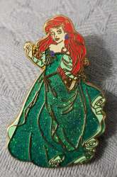 220 - Princess Glitter Pins - Ariel alternate image