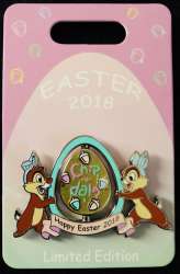 14139 - Easter 2018 - Chip and Dale - Sleeping Beauty Castle Spinner - Disneyland Resort alternate image