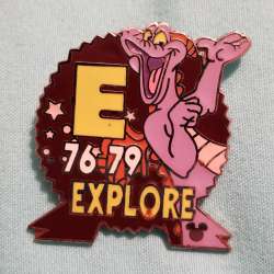 Cast Lanyard Collection IV - Figment Spaceship Earth - Figment - E is for Explore (76-79) - WDW