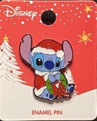 39774 - BoxLunch - Holiday - Stitch as Santa with Wreath - Loungefly alternate image