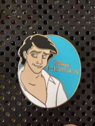 Lanyard Pin Series 2002 - Heroes - Prince Eric - Completer - WDW