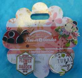 14738 - EPCOT International Flower & Garden Festival 2018 - Minnie Mouse 4-pin set - Walt Disney World alternate image