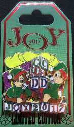 10071 - Happy Holidays 2017 - Chip and Dale alternate image