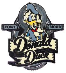 'Vintage Label Art Series - Donald Duck - Fowl Mood - MLT'