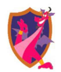 10497 - Medieval Magic Collection - Disney Dragons Mystery Set - Genie as a Pink Dragon - Disneyland Resort alternate image