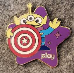 Play Disney Parks Achievement Pin - Toy Story Midway Mania Achievement - MLT
