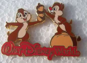 Chip and Dale - Chip and Dale with Acorns - WDW