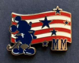 40162 - All American Booster Pack - Mickey Silhouette and Flag (Stars & Stripes) alternate image
