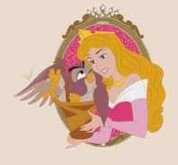 24540 - DEC - Princesses & Friends - Aurora & Owl - Disney Employee Center alternate image