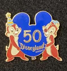 31819 - Get Away Today - Chip & Dale with 50 Mickey Icon Balloon - Disneyland Resort alternate image