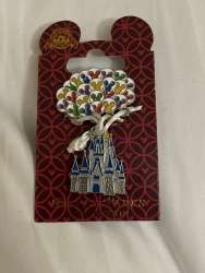 4021 - Castles & Balloons - Cinderella’s Castle with Mickey Balloons - Walt Disney World alternate image