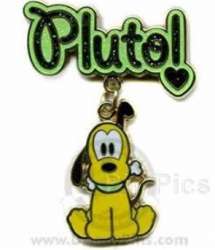 Cuties Character Dangle - Pluto - MLT