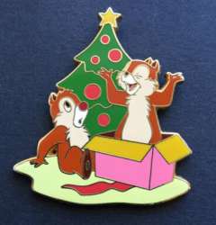 10063 - Chip & Dale Starter Kit - Chip in Gift Box - Disneyland Resort Paris alternate image