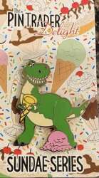 Rex Eating Ice Cream