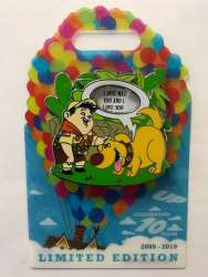 11655 - Up 10th Anniversary - Dug and Russell Talking Spinner alternate image