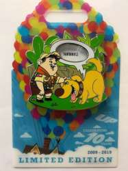 11655 - Up 10th Anniversary - Dug and Russell Talking Spinner alternate image