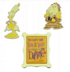 25185 - Disney Wisdom Series - Beauty and the Beast 3-Pin Set alternate image