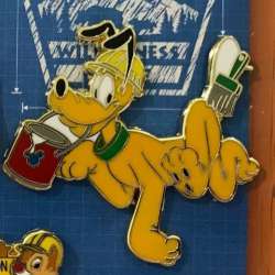 24868 - Disney's Wilderness Lodge - Pluto as Construction Worker ONLY - Walt Disney World alternate image