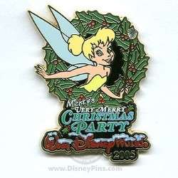 Mickey&#039;s Very Merry Christmas Party (MVMCP) 2005 - Tinker Bell in a Wreath with a Jeweled Wand - WDW