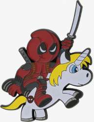 'Hot Topic - Marvel - Deadpool riding a unicorn - DLIC'