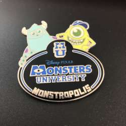 40743 - Cast Exclusive - Monsters University Name Tag - Theme Park Cast Member Exclusive alternate image