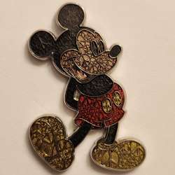Standing Mickey Mouse - Standing Mickey with Peace Signs - MLT