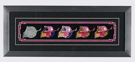 Click to view the Honey Lemon Pin Progression Artist Proof Framed Pin Set details