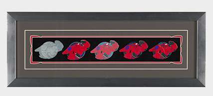 Baymax Pin Progression Artist Proof Framed Pin Set