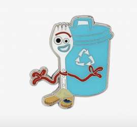 40935 - BoxLunch - Disney Earth Day 2021 Blind Box - Forky with Recycling Bin - Loungefly alternate image