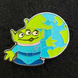 40936 - BoxLunch - Disney Earth Day 2021 Blind Box - Little Green Man (Alien) with Earth - Loungefly alternate image