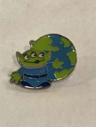 40936 - BoxLunch - Disney Earth Day 2021 Blind Box - Little Green Man (Alien) with Earth - Loungefly alternate image
