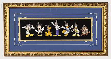 'Celebrate 90 Years - Mickey Mouse&#039;s 90th Birthday Celebration Artist Proof Framed Pin Set - MLT'