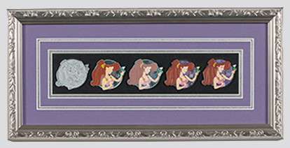 Megara Pin Progression Artist Proof Framed Pin Set