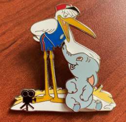 25437 - Walt's Classic Collection - Mr. Stork and Baby Dumbo - Disneyland Resort alternate image