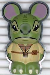 Vinylmation 3D Pins - Star Wars Disney Characters Set - Rebel Alliance - Stitch as Yoda Only