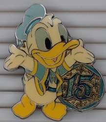 Tokyo DisneySea Abu&#039;s Bazaar Game Prizes - 15th Anniversary - The Year of Wishes - Donald Duck - TDR