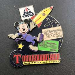 'Tomorrowland Area Icons - Mickey Mouse - DLR'