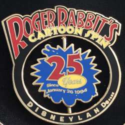 41285 - Cast Exclusive - Roger Rabbit's Cartoon Spin 25th Anniversary - Theme Park Cast Member Exclusive alternate image