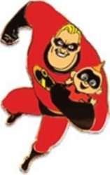 25434 - Disney Movie Club - Mr. Incredible and Jack Jack # 72 - Disney Movie Rewards alternate image
