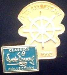 25520 - WDCC 5th Anniversary Set - Steamboat Ship's Wheel 1992 - Walt Disney World alternate image