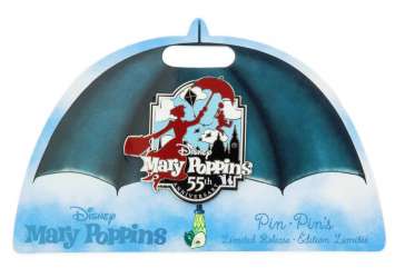 25517 - Mary Poppins Anniversaries - 55th Anniversary - Mary and Bert Silhouettes alternate image