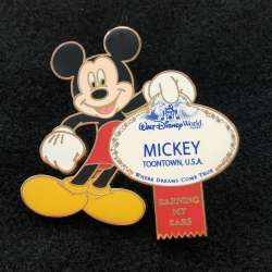 41373 - Cast Exclusive - Earning My Ears Name Tag (Mickey Mouse) - Theme Park Cast Member Exclusive alternate image