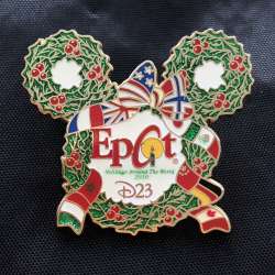 EPCOT Holidays Around the World 2010 - D23 Exclusive Wreath - WDW