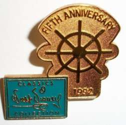 25520 - WDCC 5th Anniversary Set - Steamboat Ship's Wheel 1992 - Walt Disney World alternate image