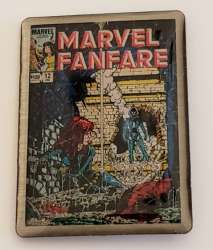 Marvel Comic Cover Art Pin Badge Collection - Black Widow #2