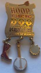 27303 - Hoop-Dee-Doo Musical Revue - Hoop Dee Doo Musical Revue Dangle - Walt Disney World alternate image