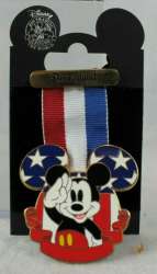 11689 - Patriotic Mickey - DLR - Mickey Salutes America Ribbon - Disneyland Resort alternate image